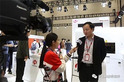 光博会媒体采访