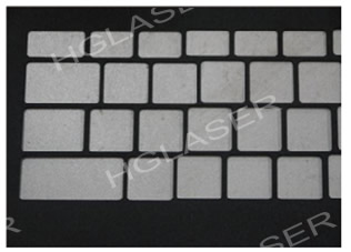 皮革键盘切割