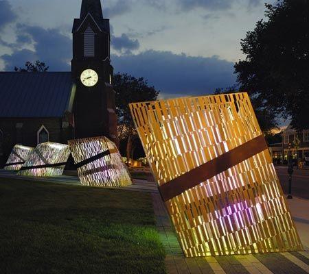 激光切割景观灯